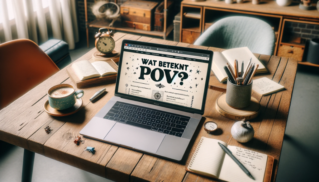 Wat betekent POV - Ondernemingsdrang